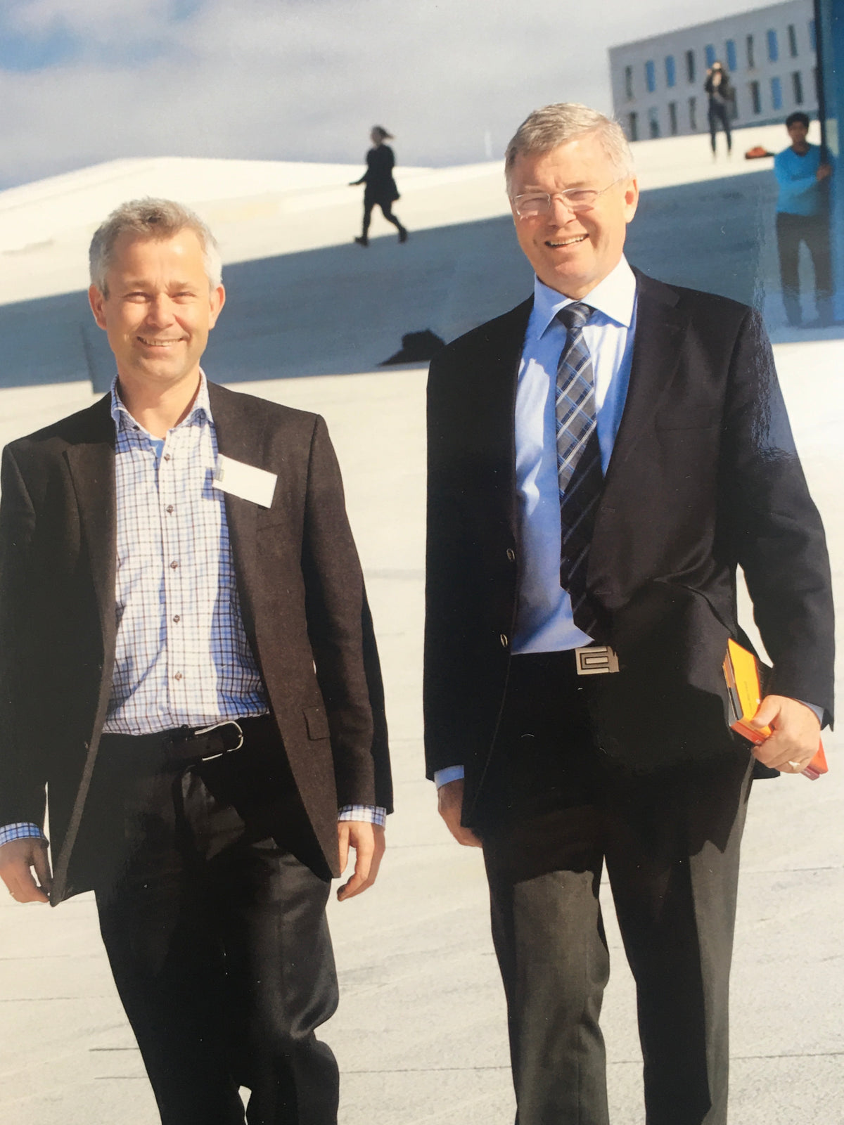 Nicolai Prydz og Kjell Magne Bondevik