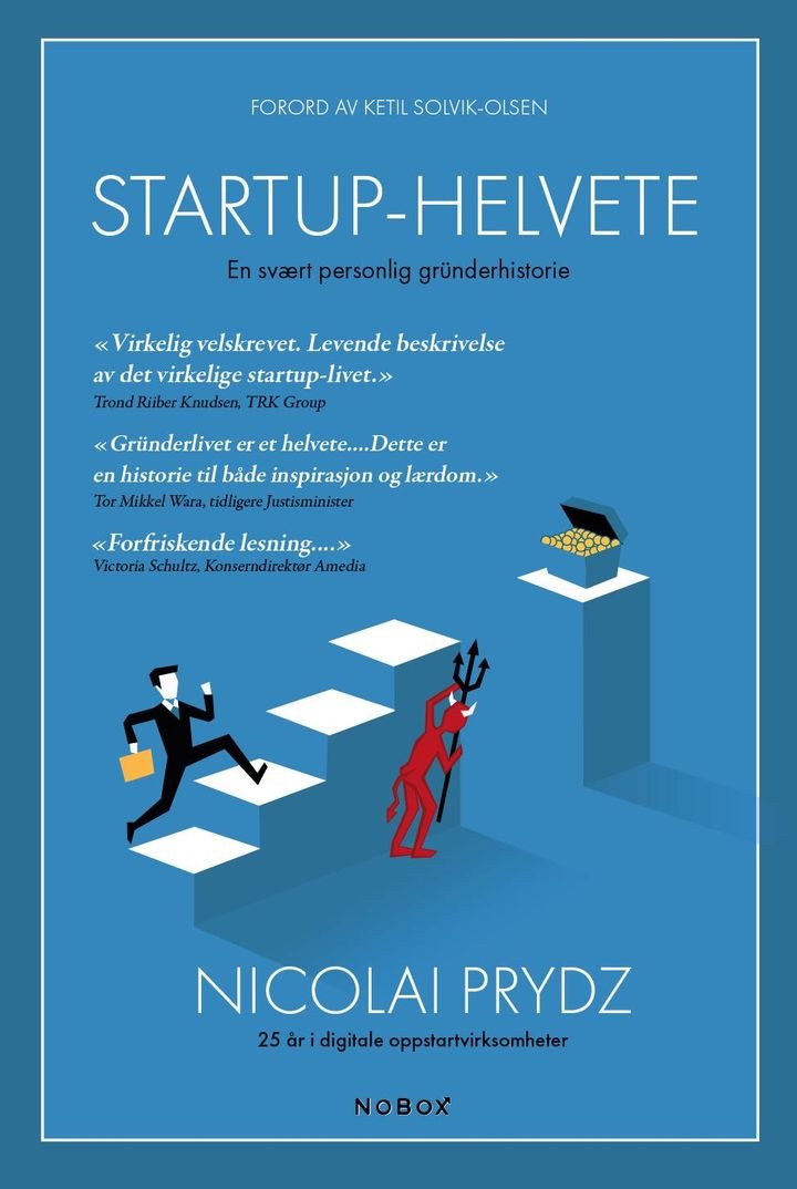 Startup-Helvete – signed by the author