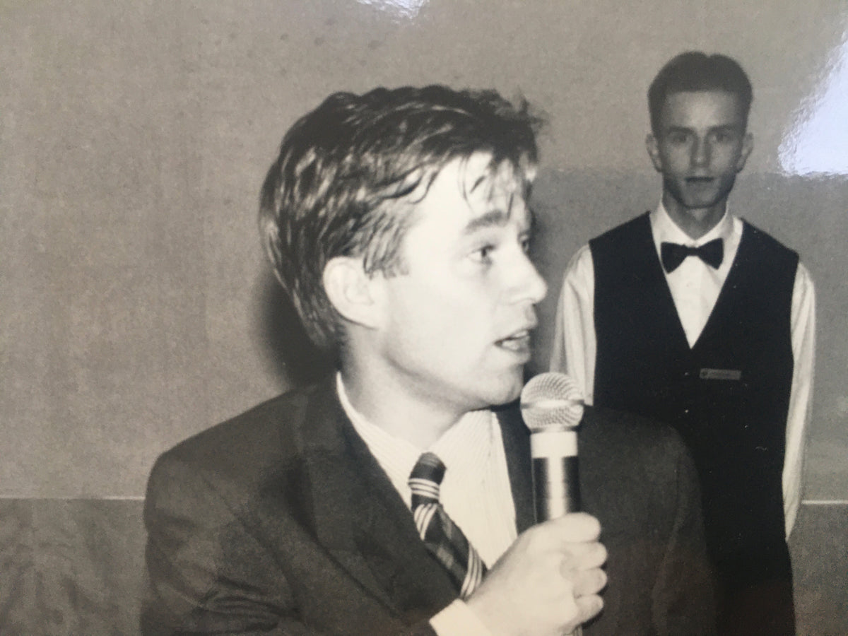 Nicolai Prydz som president i ANSA Storbritannia, 1994